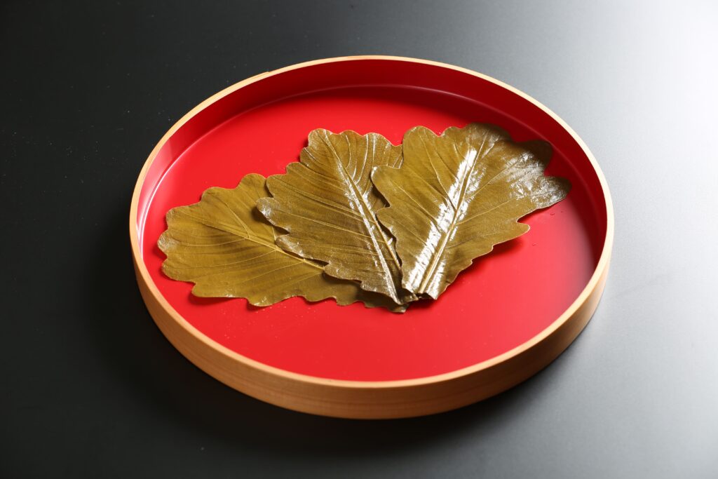 殺菌煮柏(塩漬け茶葉)500枚×8P