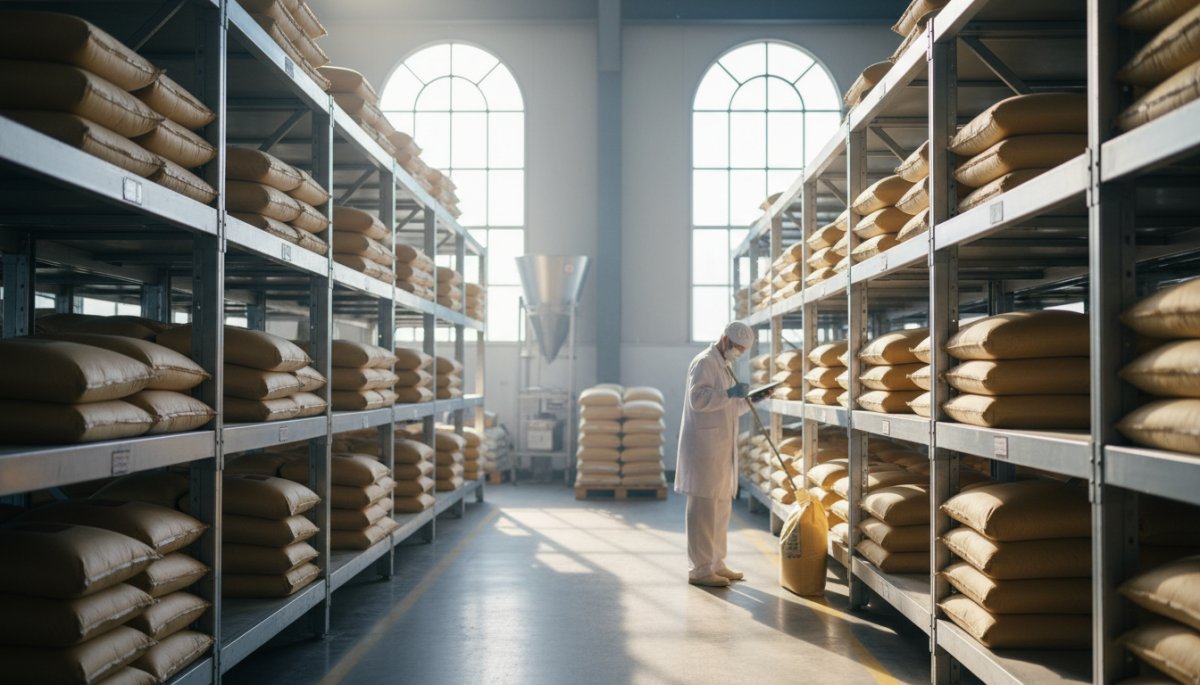 業務用きな粉の大容量パッケージと品質管理