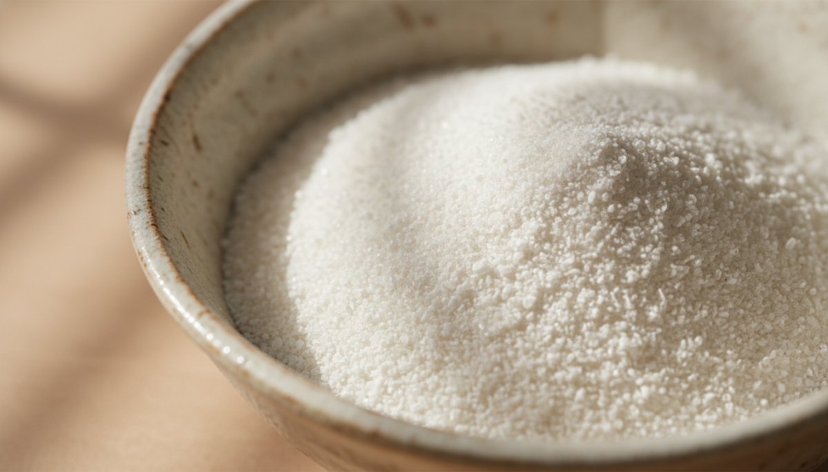 粉末寒天のパウダー状態