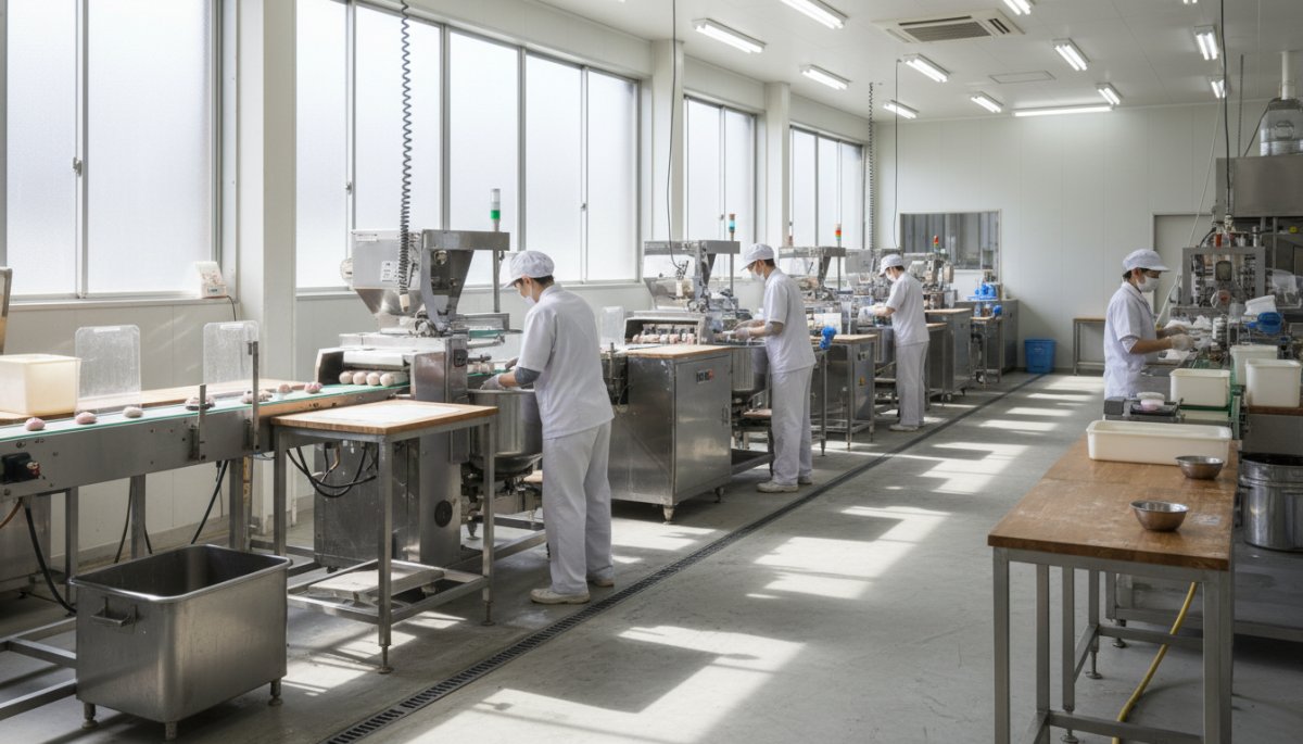 和菓子製造における品質管理と衛生的な製造環境