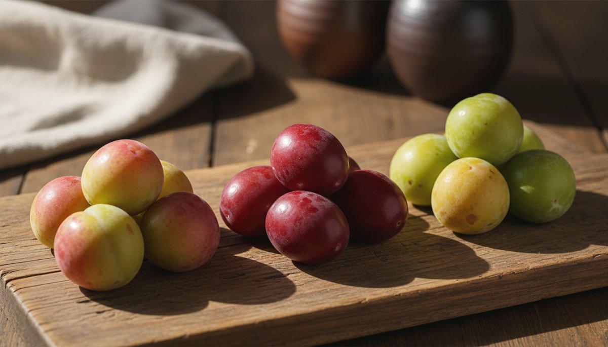 南高梅と古城梅の品種別特徴比較