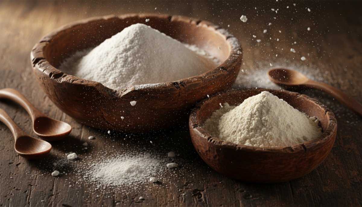 求肥用白玉粉と本葛粉の和菓子材料