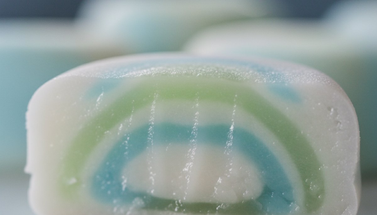 コンスターチを使用した和菓子の断面と食感表現