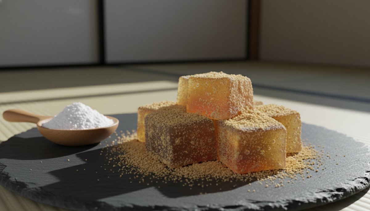 透明な和菓子用澱粉原料