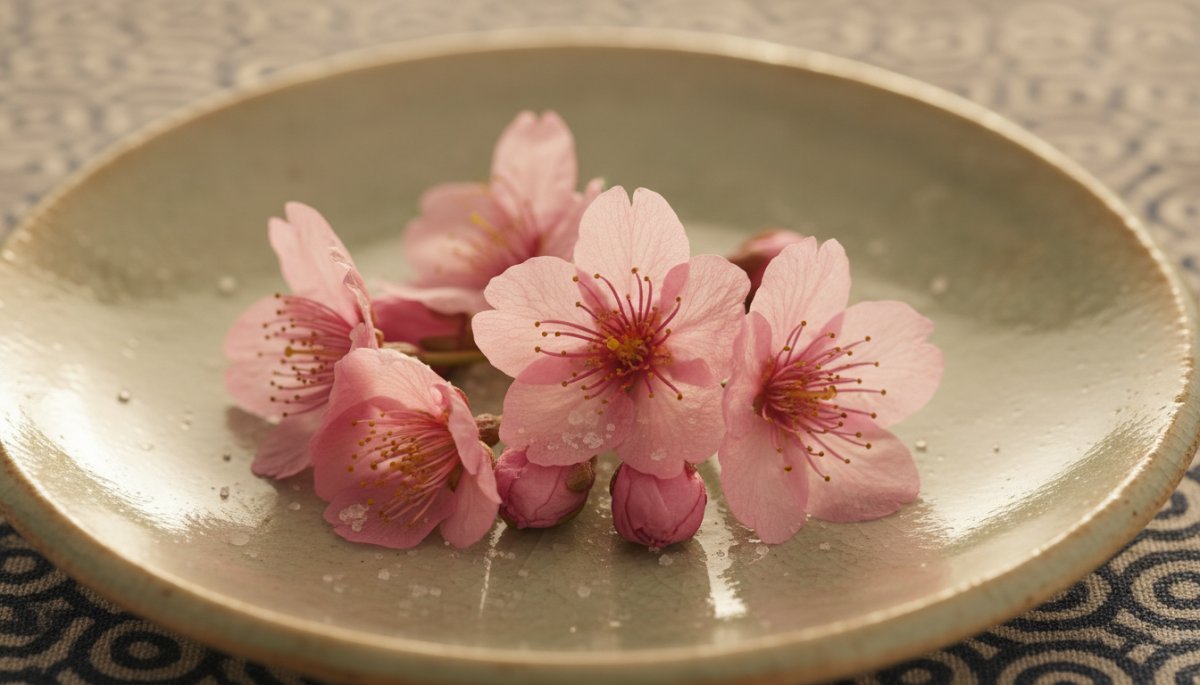 桜の花塩漬 和菓子装飾用春素材