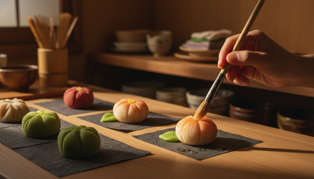 和菓子のツヤ出し仕上げ技法とコツ