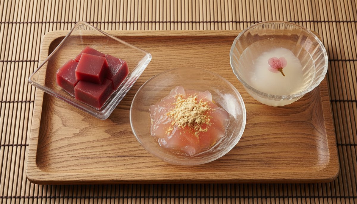 和菓子ゼリーの原料選び｜寒天・ゼラチンの使い分けと配合のコツ