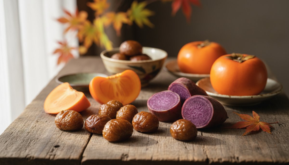 秋の和菓子原料完全ガイド｜栗・芋など季節素材の活用テクニック