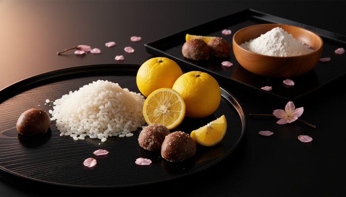 正月の和菓子材料完全ガイド｜餅・求肥など祝い菓子の原料選び