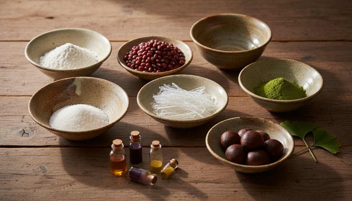 和菓子原料7カテゴリーを完全解説｜分類と特徴・選び方ガイド